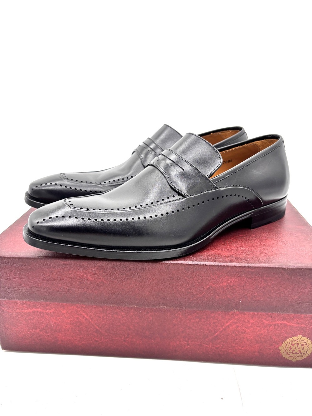Mezlan Black Leather Shoes